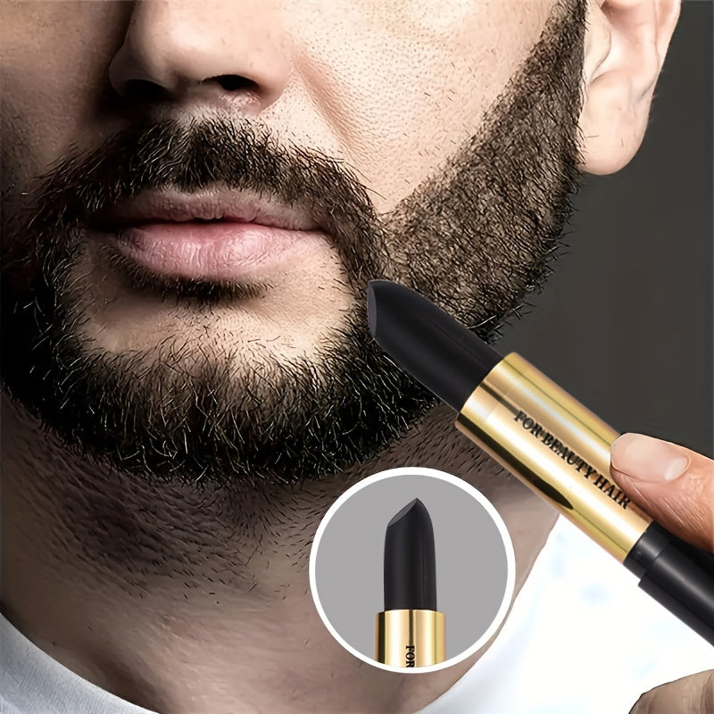 Men Beard Pencil Filler Natural Finish Beard Filling Pen Hair Dye Stick