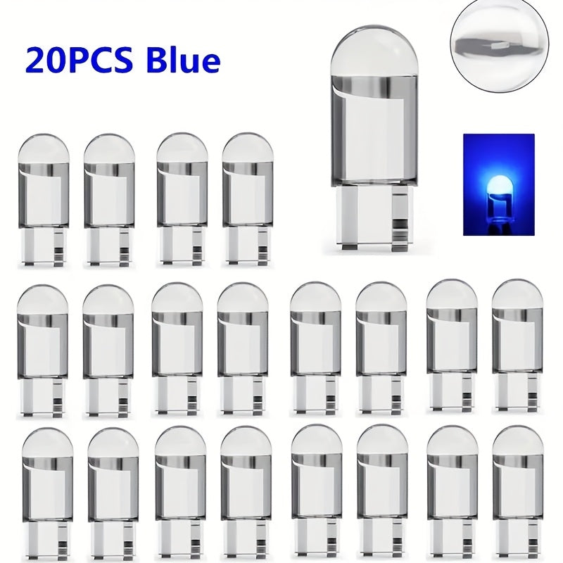 Universal LED Car Bulbs 5/20 Pack for Interior and License Plate Bright White