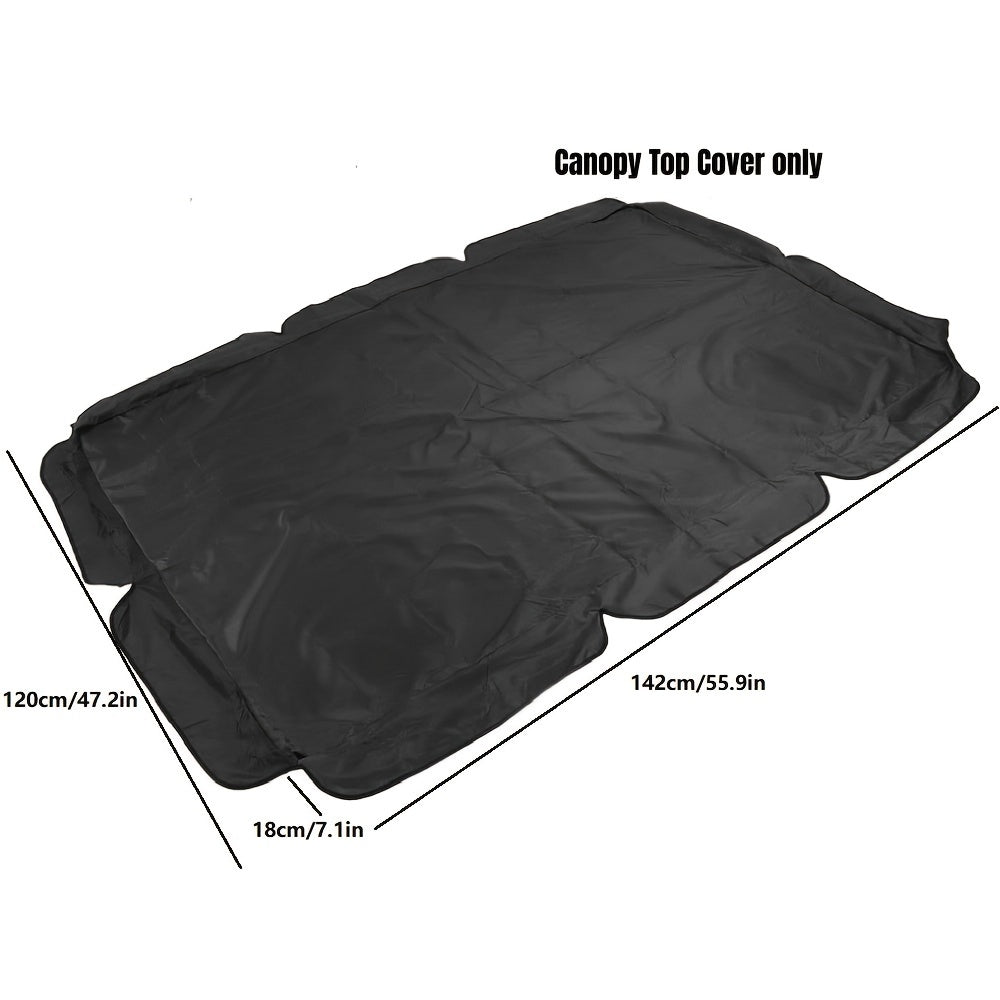 Waterproof Sun-Resistant Patio Swing Canopy Cover 190T Polyester Taffeta