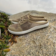 Women's Summer Flat Shoes Slip-On Comfortable Sandals for Beach and Vacation