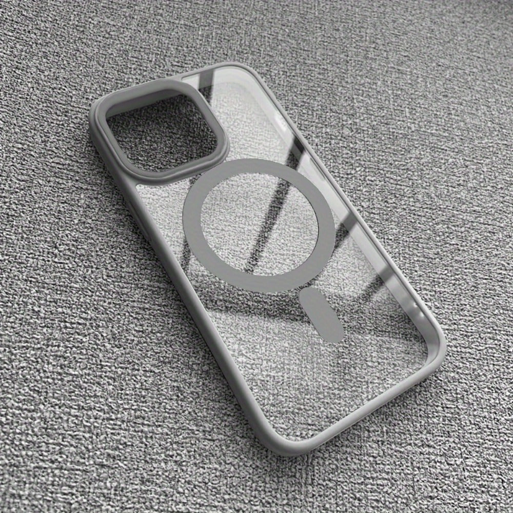 Ultra-Transparent Magnetic Soft Shell Phone Case for iPhone 16-11 Pro Max