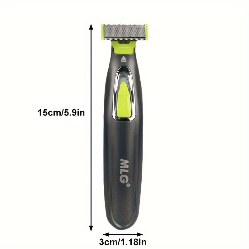 Erkaklar va ayollar uchun USB qayta zaryadlanadigan elektr shaver - T-blade trimmer, soqol va sochni olib tashlash, 300mAh batareya