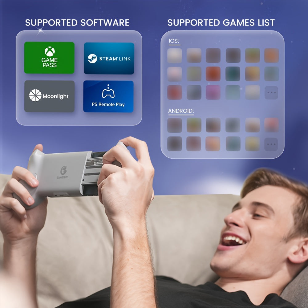 Mobile Gaming Controller for Android and iPhone 15 Series with Hall Effect Joysticks and Triggers