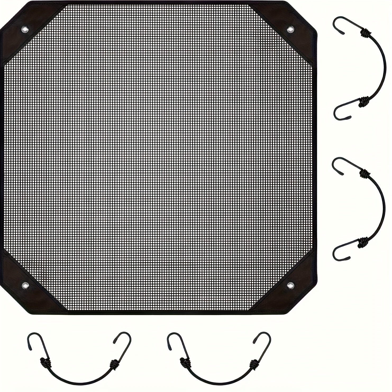 Universal Outdoor Air Conditioner Cover 71x71cm Breathable Mesh Protector Durable Weatherproof