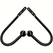 Retro Style Simple Fixed Curtain Tiebacks Set of Two