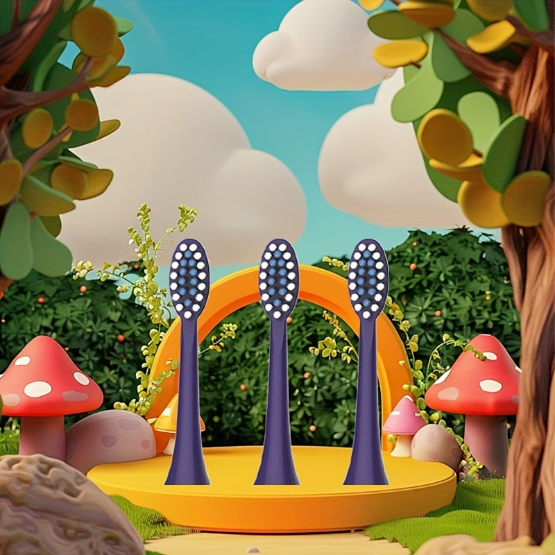 Electric Toothbrush Replacement Brush Heads for Adults, 3-9 Colors