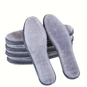 Unisex Winter Fleece-Lined Warm Insoles Thickened Shoe Inserts