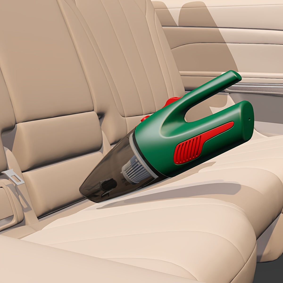 Cordless Handheld Vacuum Cleaner with Strong Suction and Crevice Tool