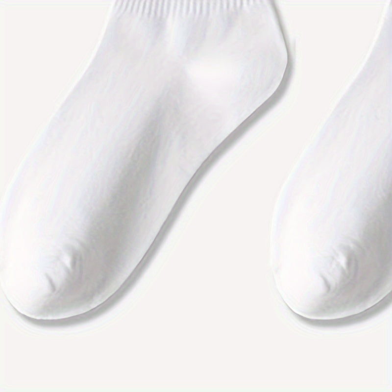 Men's Striped Crew Socks Pack of 3 Breathable Comfortable Outdoor Wear