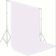 Fondo de poliéster blanco para fotografía para sesiones de fotos, grabaciones de video y fiestas