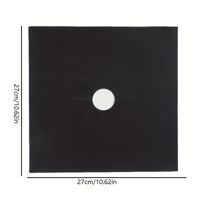 Подкладка для защитного покрытия газовой плиты - коврик для кухонных принадлежностей для защиты горелок плиты и крышки плиты