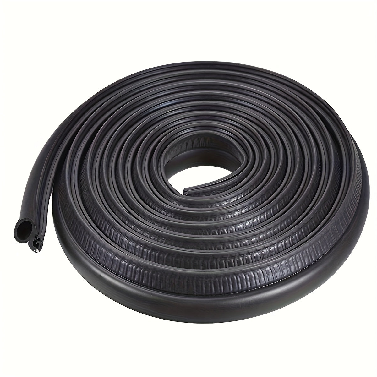 Universal Rubber Door Seal Edge Trim U-Shaped Weatherstrip Bumper Guard 196.85 Inch