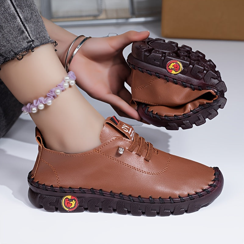 Women's Flat Sneakers Soft Sole Casual Walking Shoes Plus Size