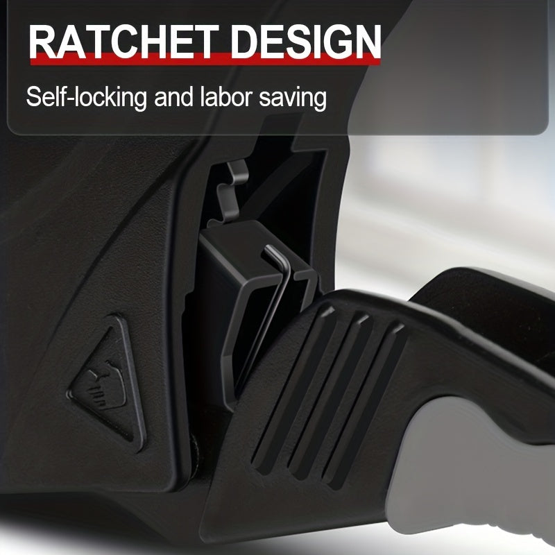 Industrial Pipe Cutter 32-65mm Ratchet Scissors for PVC Rubber Tubing with SK5 Steel Blade