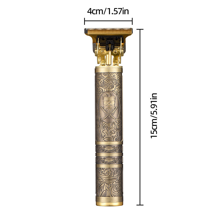 Электрический триммер и машинка для стрижки волос для мужчин, аккумуляторный, беспроводной, профессиональный уход