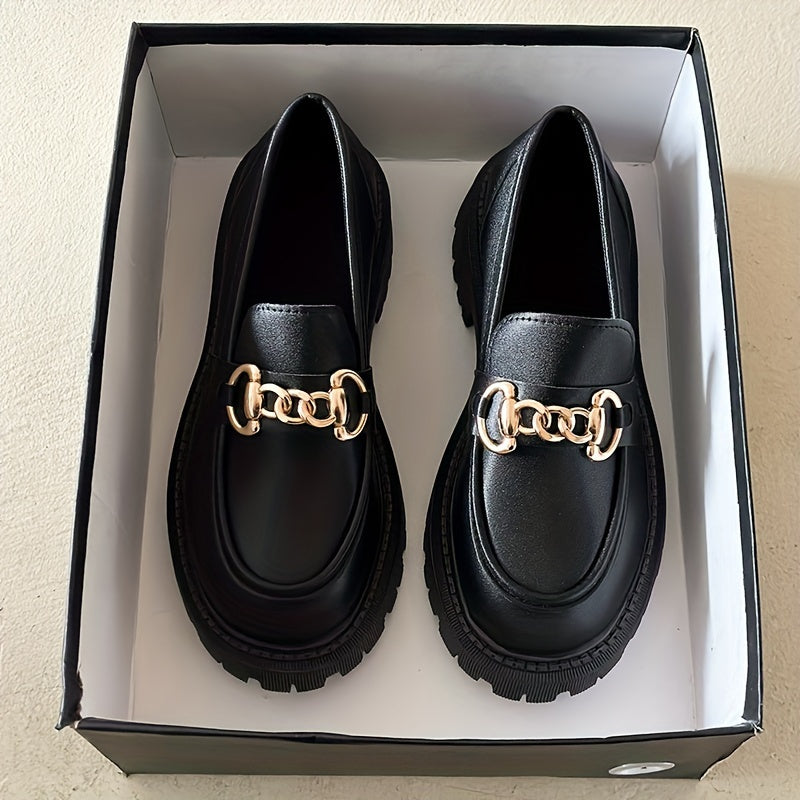 Women's Loafers Faux Cover Slip-On Thick Sole Breathable Mesh All Seasons