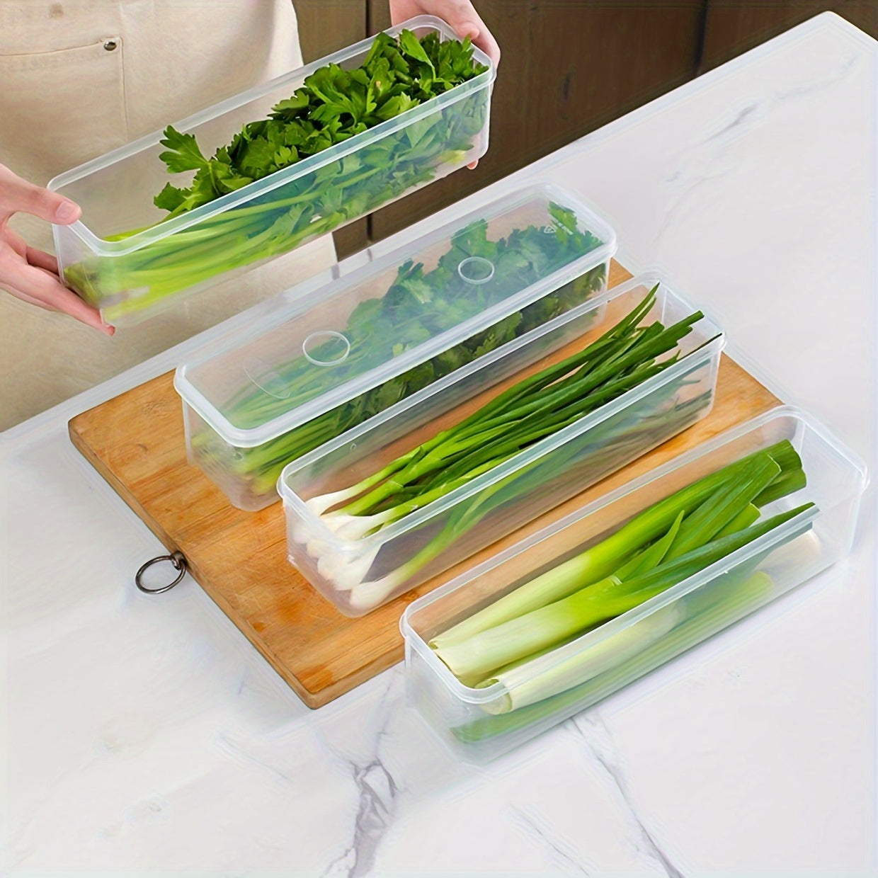 Контейнеры для хранения продуктов в холодильнике для овощей и яиц, сохранение свежести