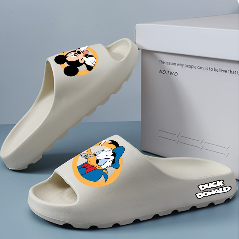 Unisex EVA Slides Open-Toe Breathable Shower and Beach Shoes