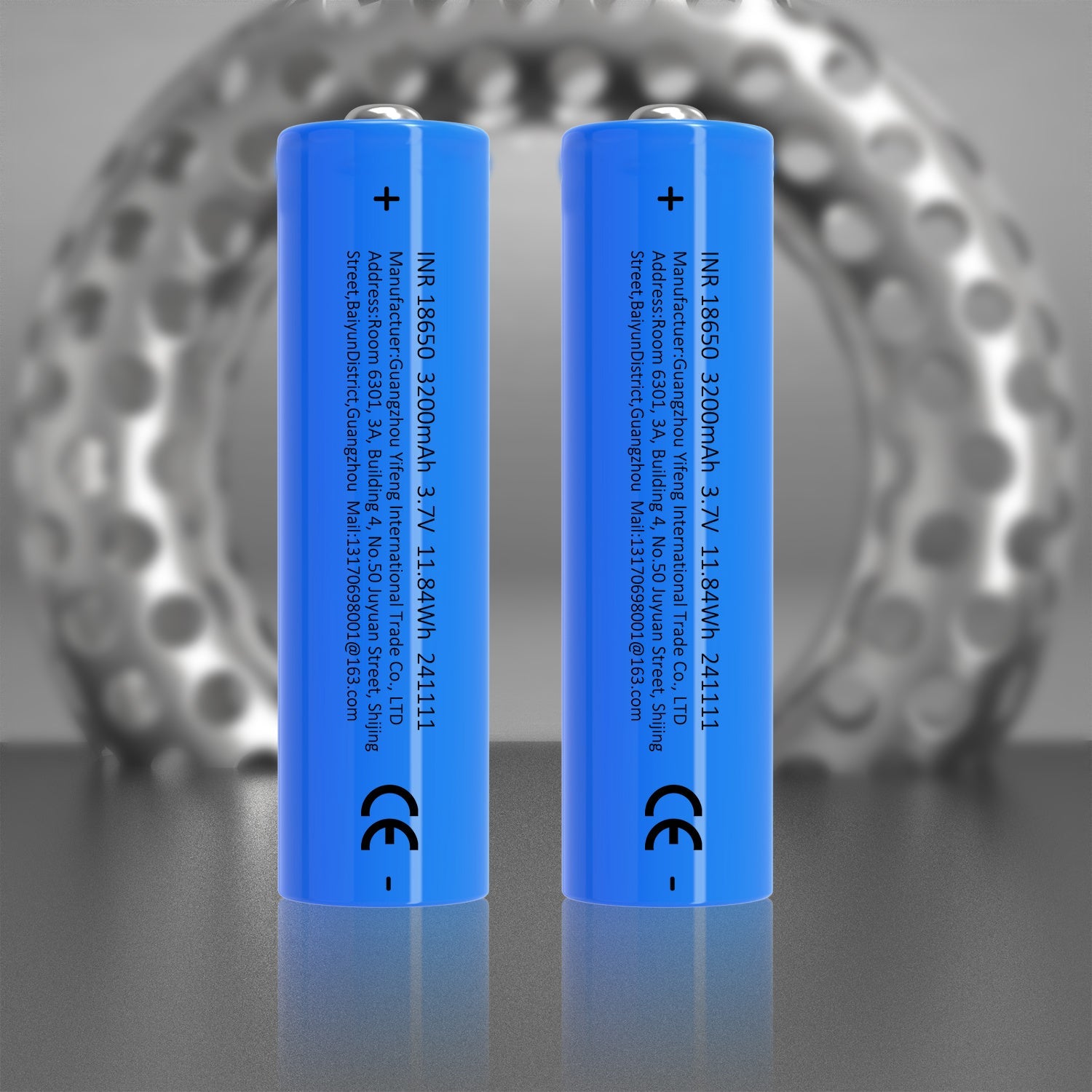 Rechargeable 18650 Battery 3.7V Button Top for Flashlights Headlights Solar Lights