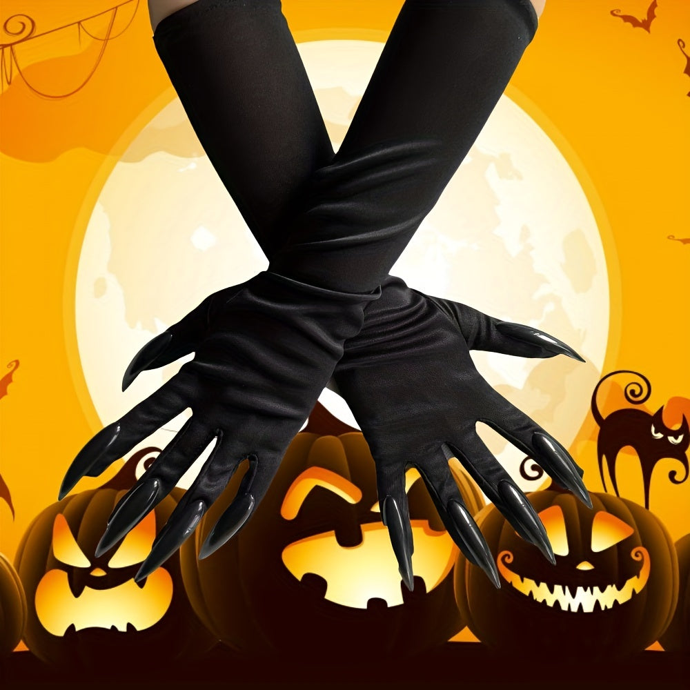 Halloween Ghost Claw Long Gloves Cosplay Costume Accessories