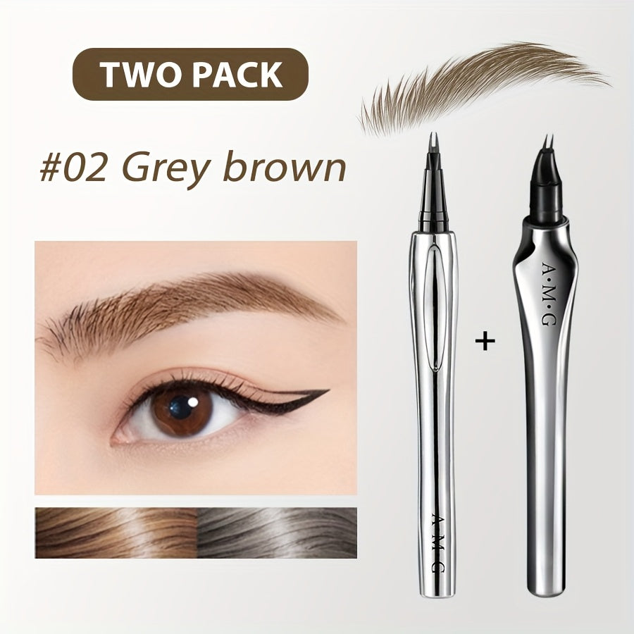 Водостойкий карандаш для бровей для женщин, стойкий к поту, длительное ношение, естественный вид
