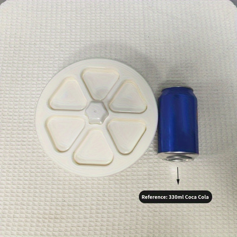 Plastic Sushi Mold with 6 Cavities for Rice Balls Bento Pressing Kitchen Supplies