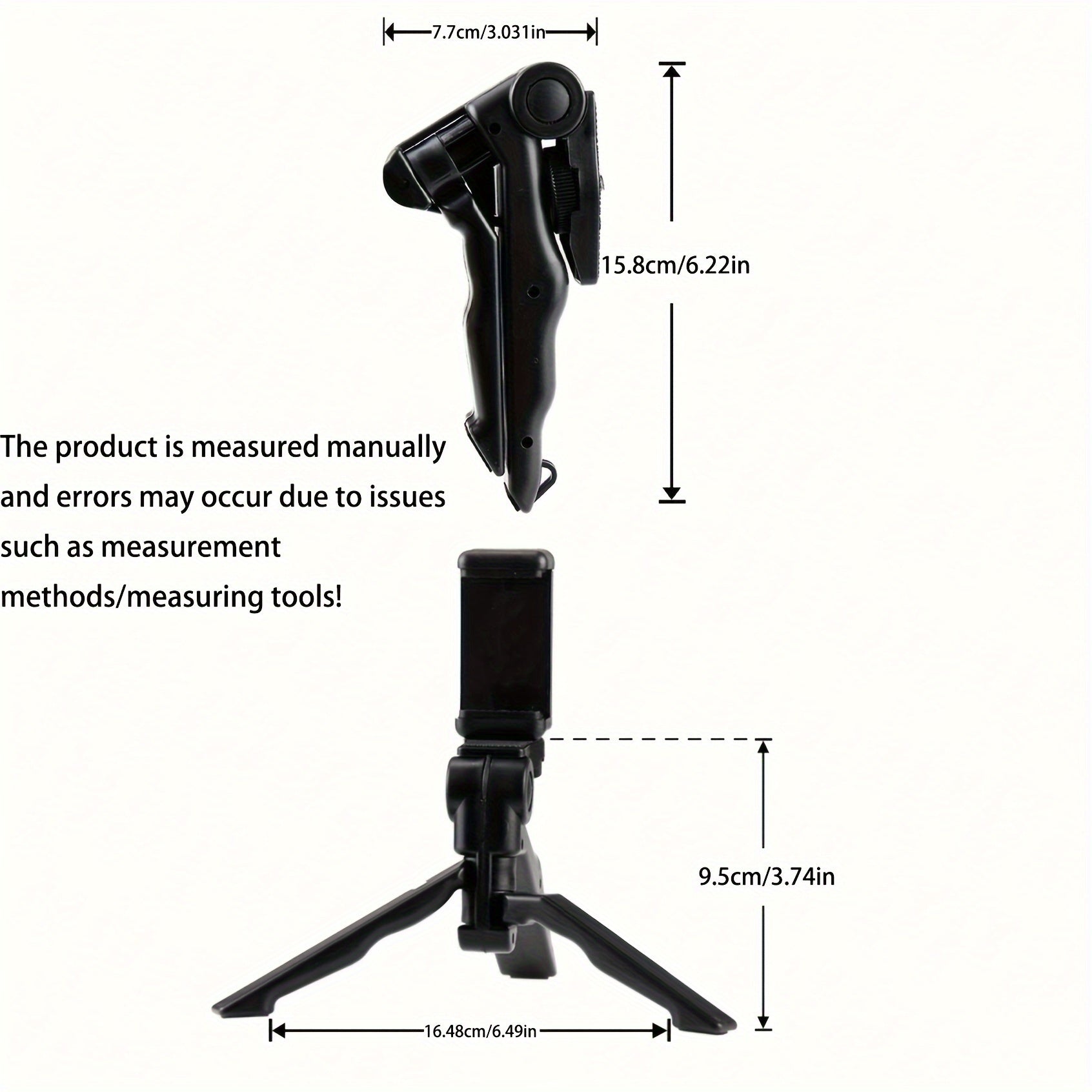 360° Rotating Mobile Phone Tripod Camera Holder for Indoor Outdoor Photography