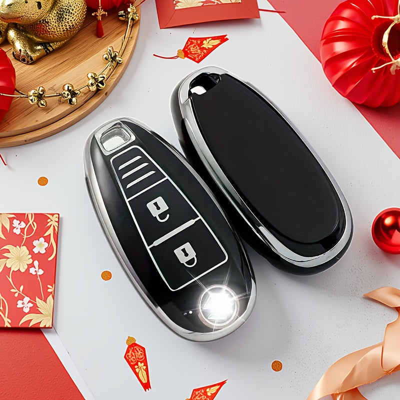 Car Key Case for Vitara Forte SX4 Leather Cover Protective Bag