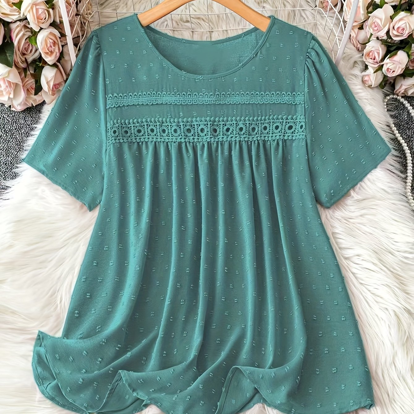 Plus o'lcham ayollar moda topi, kundalik, qulay, erkin fit