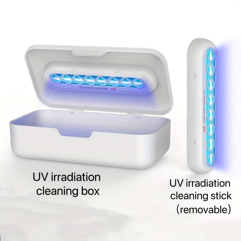 Portable 360° Personal Cleaning Device with Removable Lamp for Travel