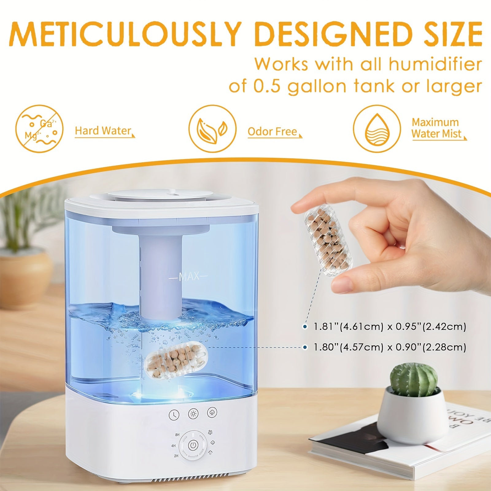 20 dona namlagichni tozalash to'plamlari demineralizatsiya kartrijlari uchun sovuq bug'