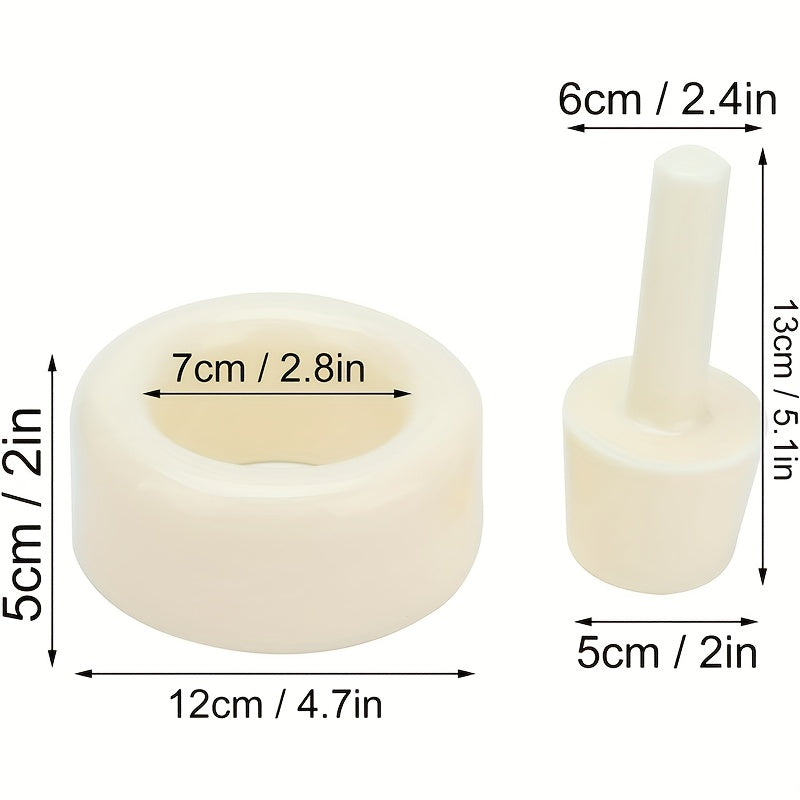 Waffle Cone Maker Kit with Reusable Ice Cream Cone and Egg Roll Molds for Baking