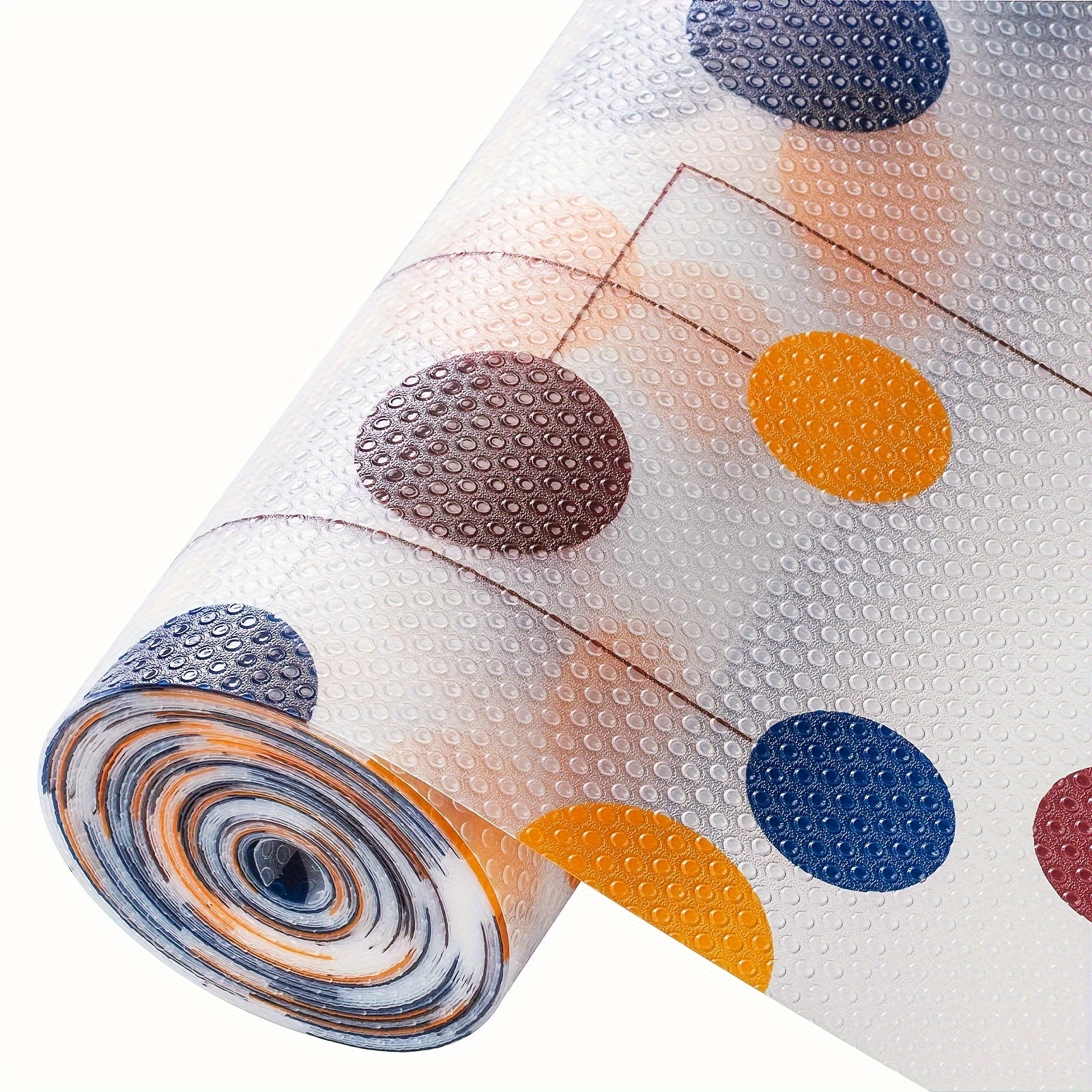 Forro de vinilo para armario de cocina con patrón de material EVA, antideslizante, a prueba de humedad y polvo, protector de estantes y cajones