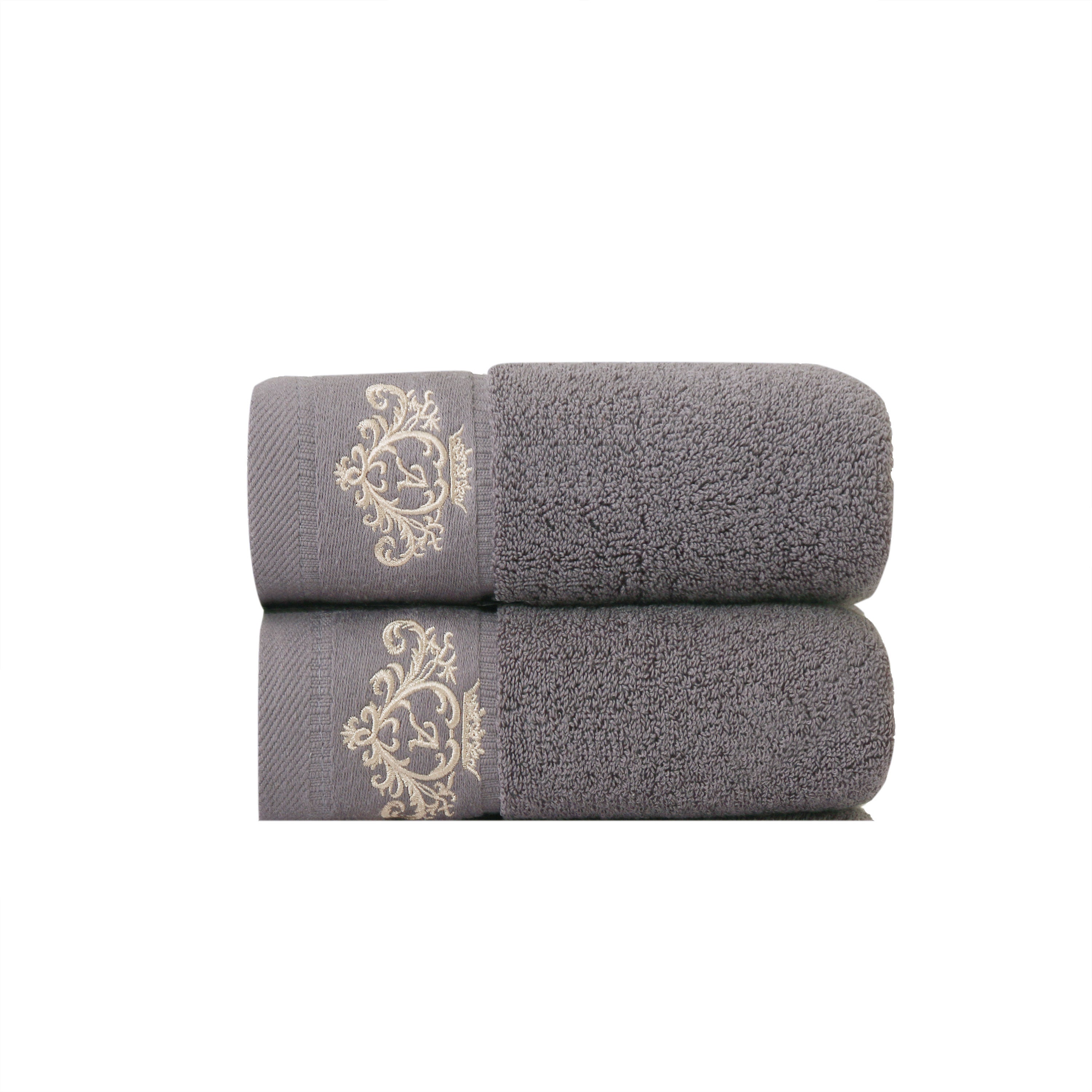 Cotton Towel Set Bath Hand and Bath Towels Soft Absorbent Durable 34.8x74.9cm 70.1x139.7cm