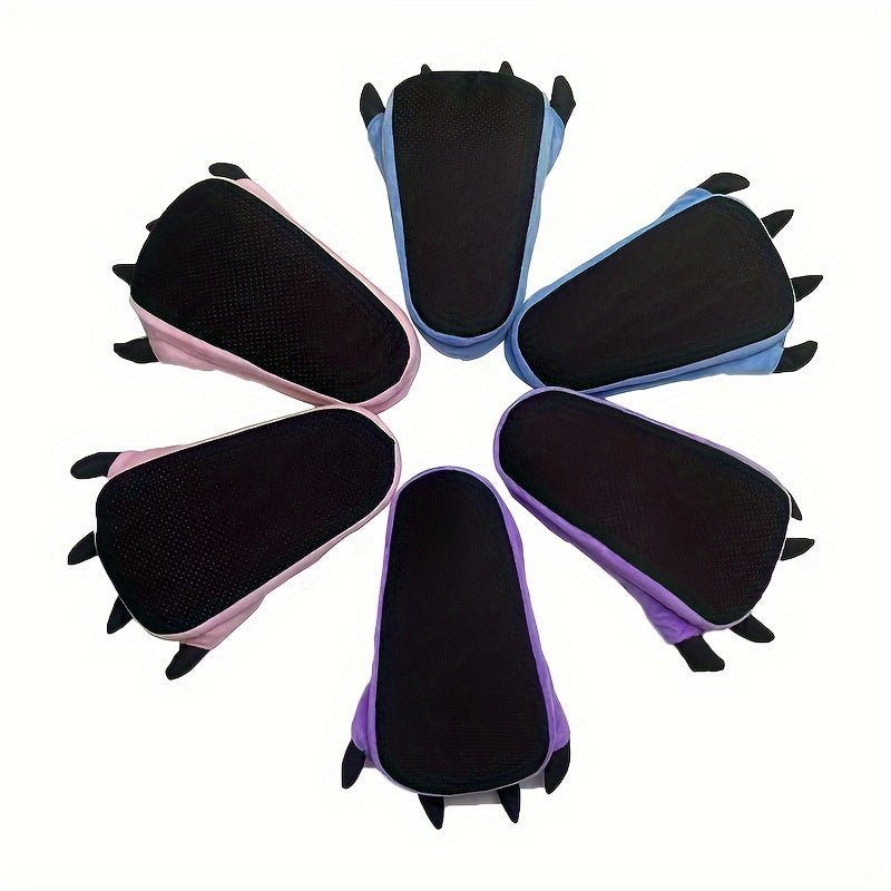 Ayollar uchun ijodiy dinosaur qobig'i shlyapa poyabzali, xotira ko'fi, sirpanmaydigan, qulay ichki poyabzal