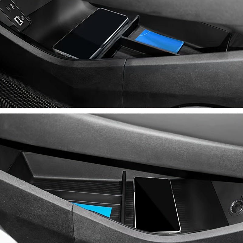 Universal Under-Dash Storage Box for Car Interior Organization