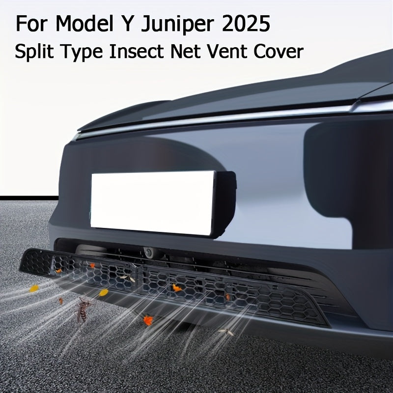 Car Front Bumper Mesh Cover for Tesla Model Y Insect Vent Protector