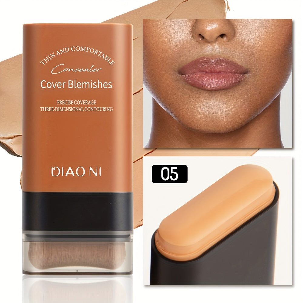 Women's Hydrating Matte Foundation Stick with Brush Squalane Enriched