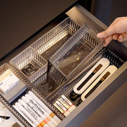 Acrylic Drawer Organizer Set 3 or 6 Pieces Transparent Cosmetic and Skincare Storage