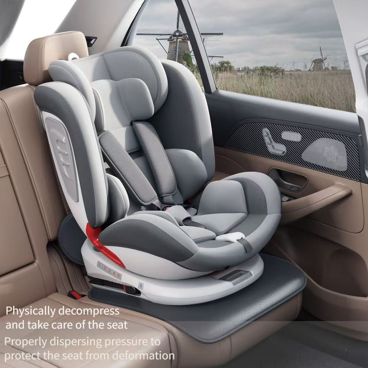 Almohadilla de protección para asiento de coche resistente al desgaste, impermeable y antideslizante para vehículo