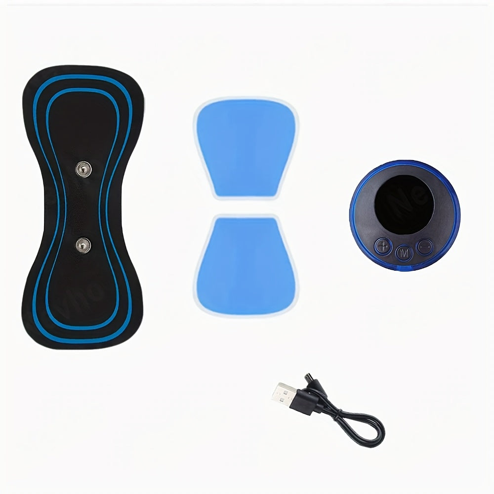 Mini Neck Massager with 8 Modes 19 Intensity Levels Full-Body Massage Patch