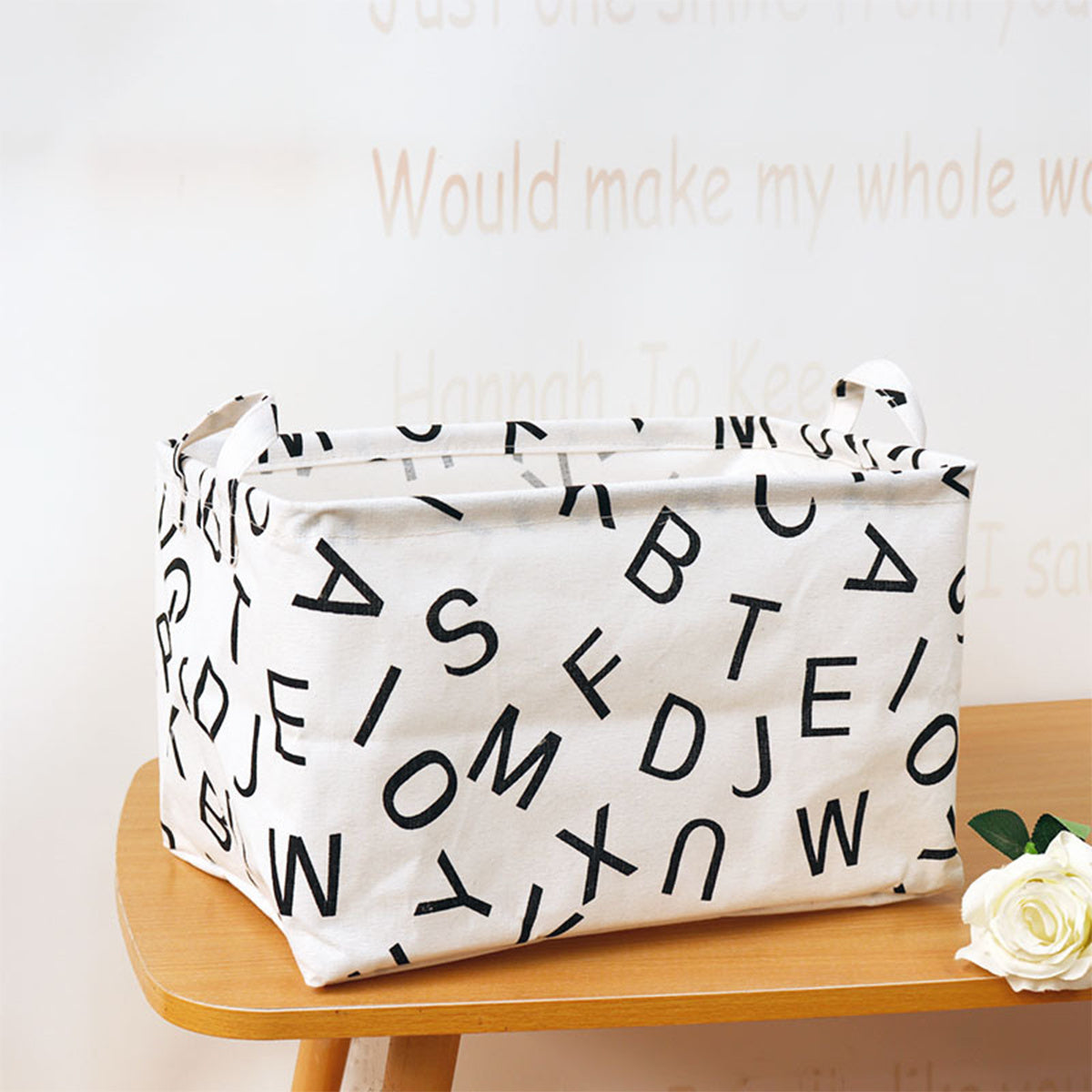 Bolalaringizning o'yinchoqlarini bizning qulay, suv o'tkazmaydigan va uyga mos keladigan saqlash savatimiz bilan tartibli va toza saqlang!