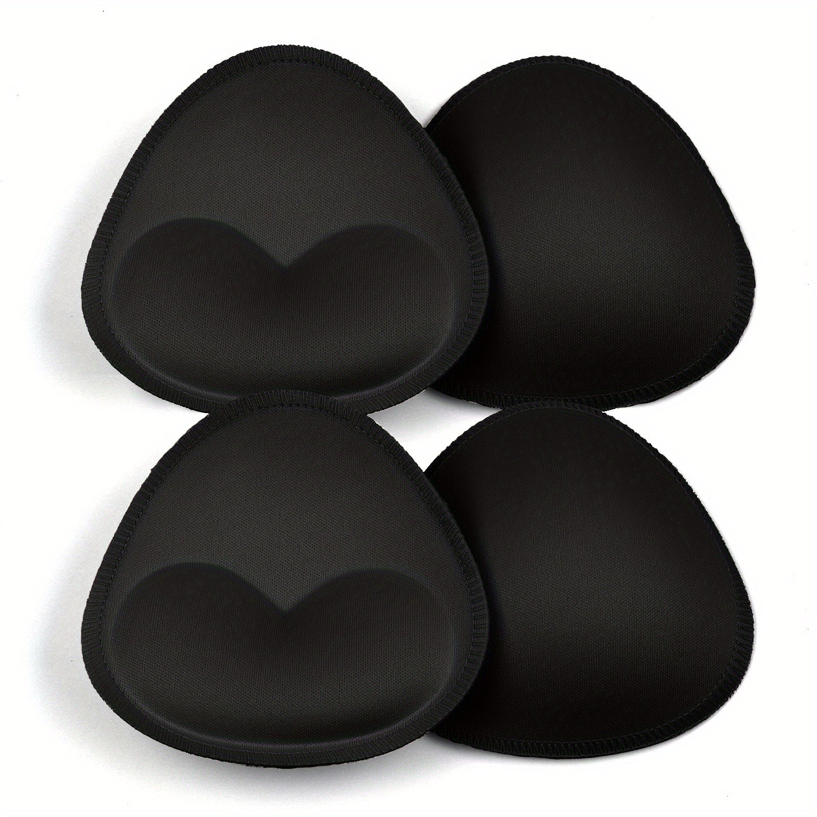Two Pairs Reusable Bra Insert Pads for Enhancing Chest Discreetly