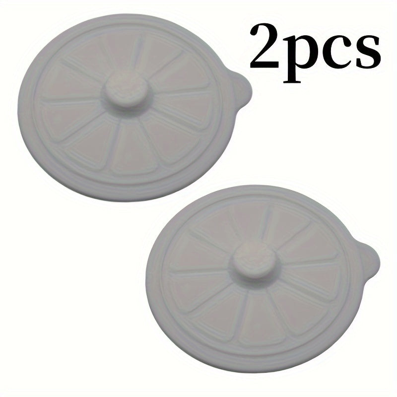 Lemon Shaped Silicone Cup Lids 9.5cm Reusable Food Grade Fits Mugs Water Cups