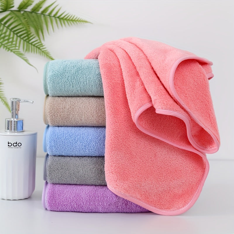 Juego de 6 toallas de mano de microfibra absorbentes, de secado rápido, ligeras, 34.8x74.9cm