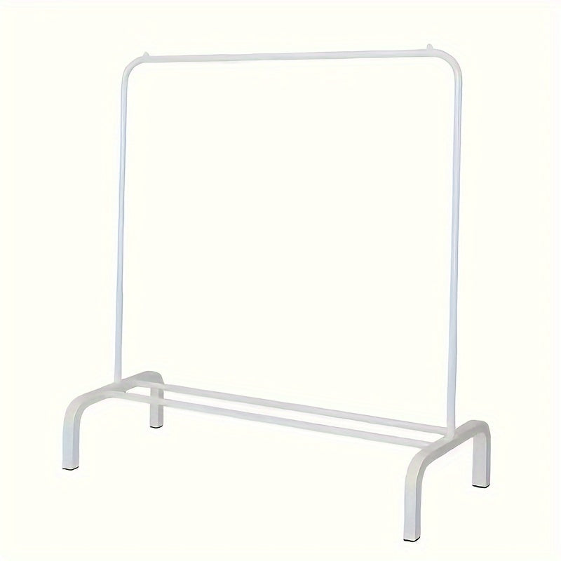 Durable Plastic Metal Shoe and Clothes Hanger Freestanding Home Organizer