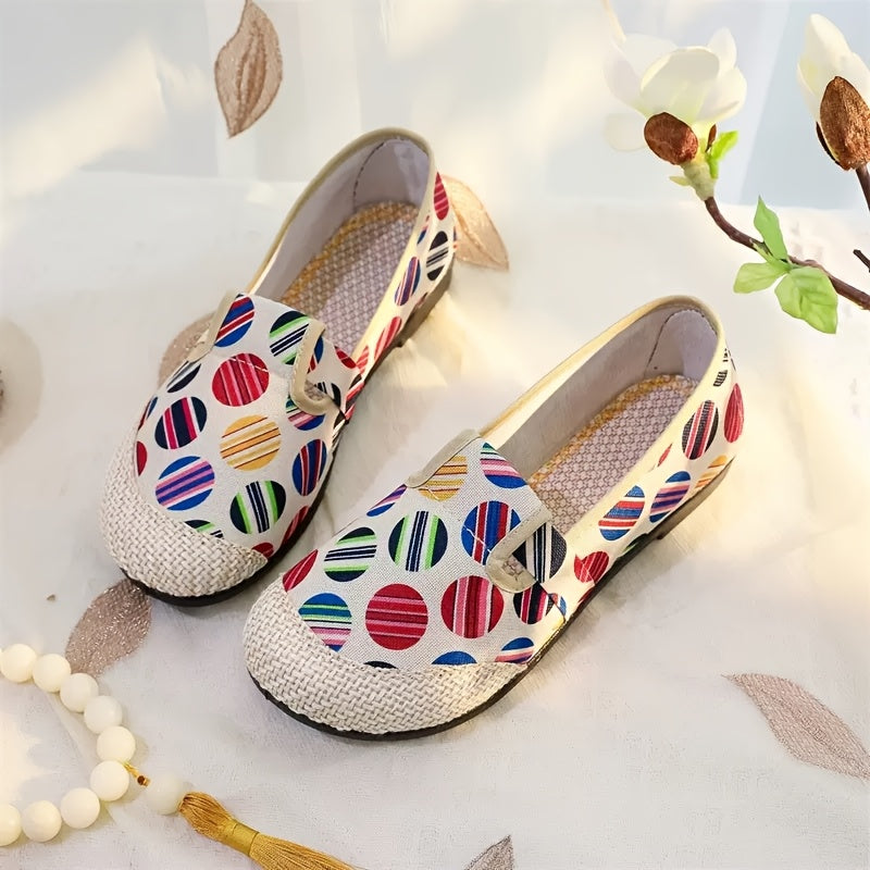 Women's Slip-On Sneakers With Breathable Fabric and Rubber Sole