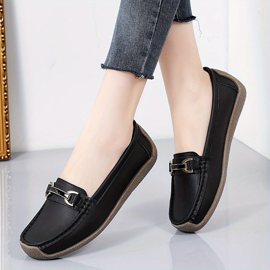 Fall Flat Boots for Women Sizes 36-44 Slip-On Casual Shoes All-Season