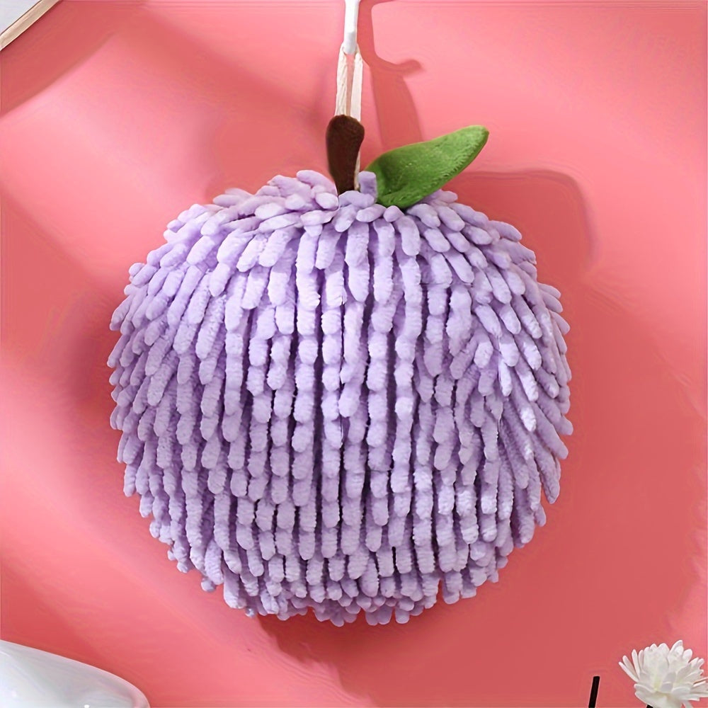 Meva mavzusidagi yumshoq va namni yaxshi so'radigan qo'l sochiq, oshxona yoki hammom uchun.