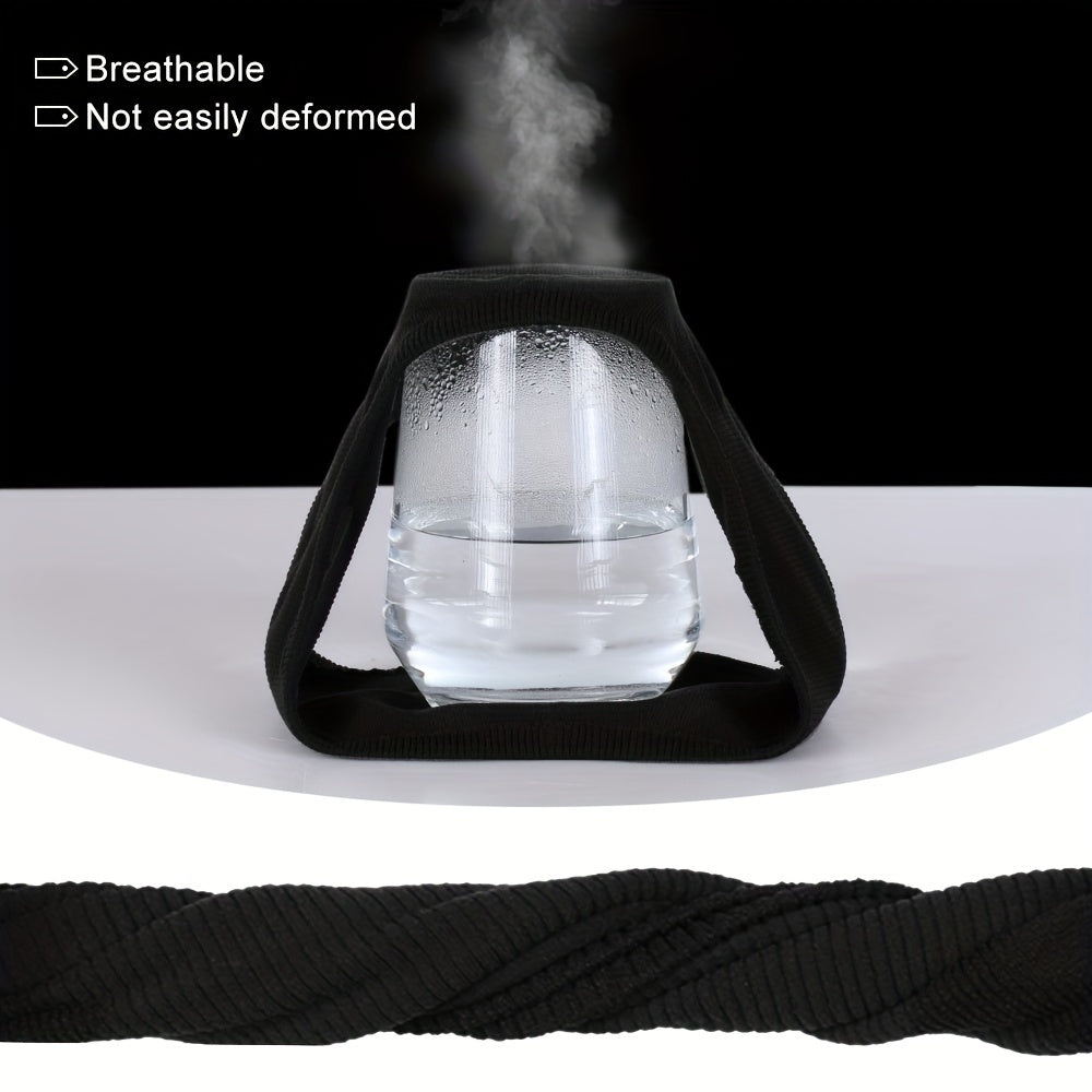 Half Face Mask Breathable Knitted Neck Gaiter for Sun Protection Moisture Wicking Outdoor Sports